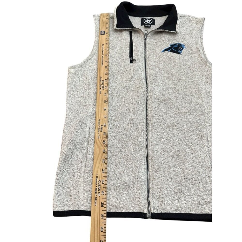 ‘47 Carolina Panthers Full Zip Vest - Picture 4 of 4